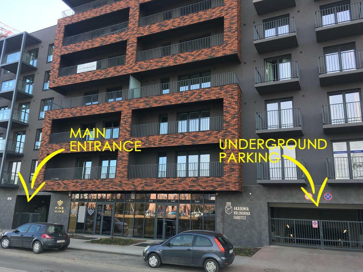 Navyblue Apartment Cracow Free Parking Tv Краков Экстерьер фото